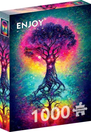 Enjoy: Tree of the Universe (1000) verticale puzzel