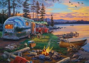 Schmidt: Campfire Paradise (1000) legpuzzel