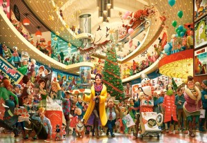 Castorland: Crazy Shopping (1500) kerstpuzzel