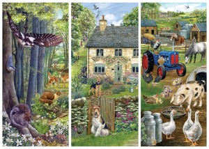 Falcon: Woodland Farm (1000) legpuzzel