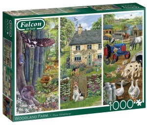 Falcon: Woodland Farm (1000) legpuzzel