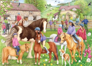 Falcon: Riding School (1000) legpuzzel