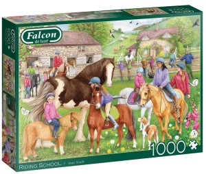 Falcon: Riding School (1000) legpuzzel