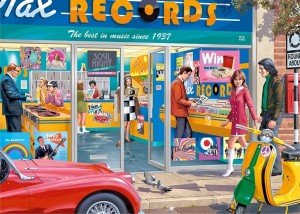 Falcon: The Record Shop (1000) legpuzzel