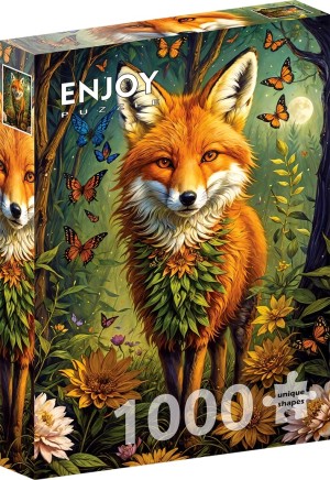 Enjoy: Enchanted Fox (1000) verticale puzzel