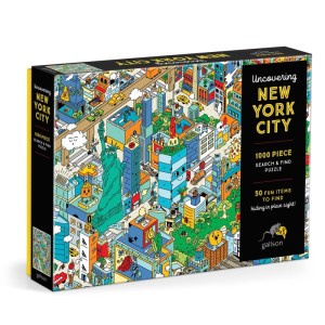 Galison: Uncovering New York City (1000) legpuzzel