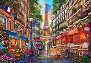 Bluebird: Paris Street (1000) legpuzzel