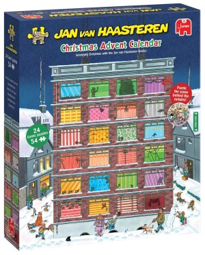 Jan van Haasteren Christmas Advent Calendar 2024 (24x54) 