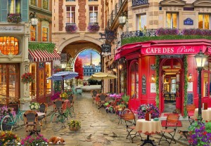 Bluebird: Cafe des Paris (1000) legpuzzel