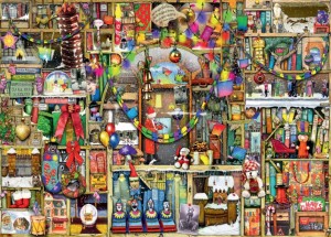 Ravensburger: The Christmas Cupboard (1000) kerstpuzzel