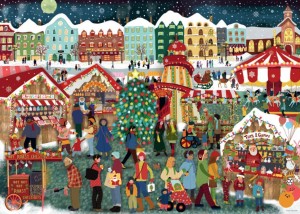 Ravensburger: Christmas Market (1000) kerstpuzzel