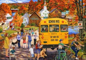 Bluebird: The School Bus (2000) legpuzzel