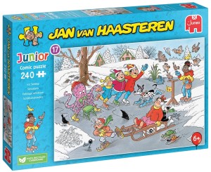 Jan van Haasteren Junior Schaatsen (240) kinderpuzzel