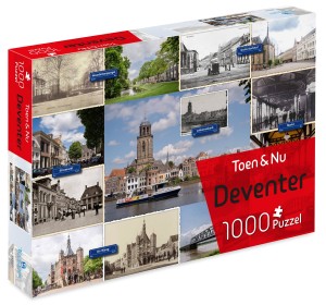 Tucker's Fun Factory: Toen & Nu Deventer (1000) legpuzzel