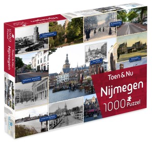 Tucker's Fun Factory: Toen & Nu Nijmegen (1000) legpuzzel