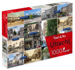 Tucker's Fun Factory: Toen & Nu Utrecht (1000) legpuzzel