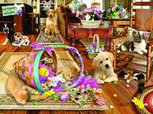 SunsOut: Easter Mayhem (1000) legpuzzel