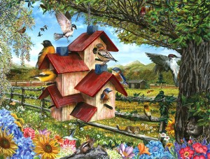 SunsOut: Bird Condo (300XXL) vogelpuzzel