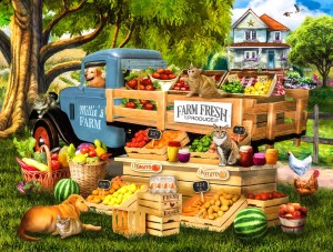 SunsOut: Millie's Fresh Produce (500XL) legpuzzel