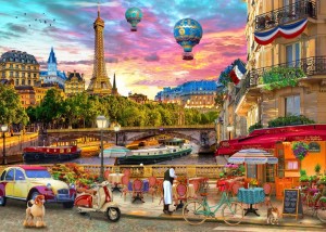 Bluebird: City of Love, Paris (500) legpuzzel