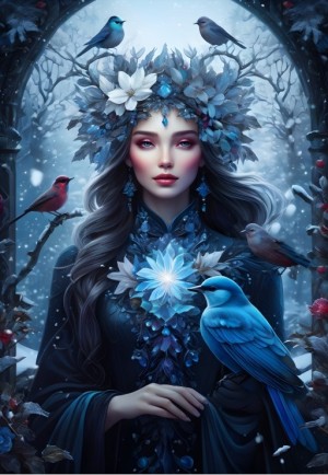 Bluebird: Horae - Soul of Nature Collection (1000) verticale puzzel