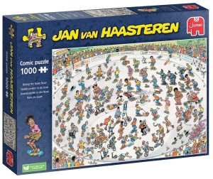 Jan van Haasteren: Skateboarden in de Bowl (1000) legpuzzel