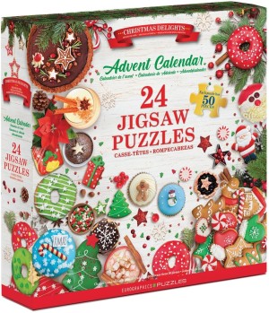 Eurographics: Advent Calendar - Christmas Delights (24x50) kerstpuzzel