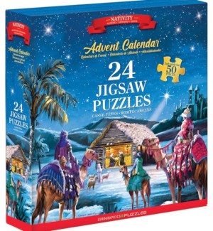 Eurographics: Advent Calendar - Nativity (24x50) kerstpuzzel