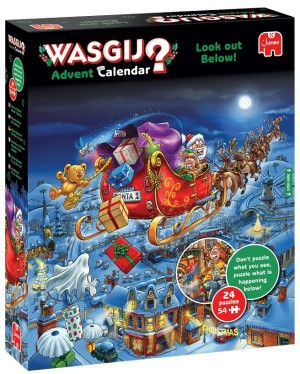 Jumbo: Wasgij Advent Calendar Look Out Below (24x54) kerstpuzzels