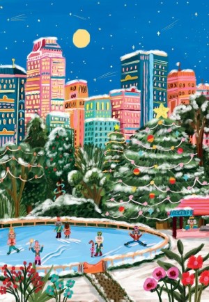 Pieces and Peace: New York Nutcracker (1000) verticale puzzel