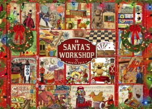 Bluebird: Santa's Workshop North Pole (500) kerstpuzzel