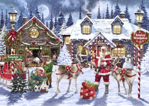 Bluebird: Santa's Workshop (500) kerstpuzzel