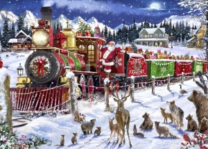 Bluebird: Santa Express USA (500) kerstpuzzel