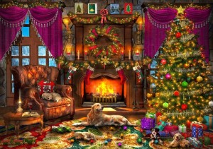 Bluebird: Cosy Christmas Room (2000) kerstpuzzel