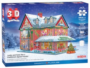 Eurographics: Christmas House 3D (1100) 3dpuzzel