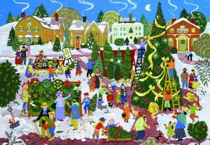 Alipson: Christmas Tree Festival (1000) kerstpuzzel