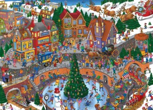 Grafika: Holiday Havoc (1500) kerstpuzzel