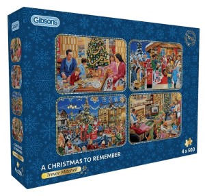 Gibsons: A Christmas to Remember (4x500) kerstpuzzels