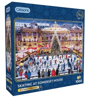 Gibsons: Skating at Somerset House (1000) kerstpuzzel