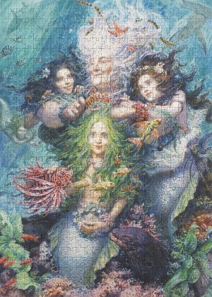 Art and Fable: Daughters of the Sea (750) verticale puzzel