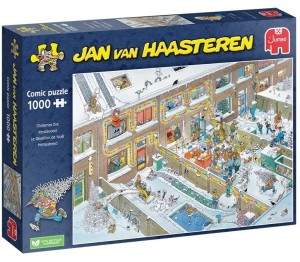 Jan van Haasteren: Kerstavond (1000) kerstpuzzel