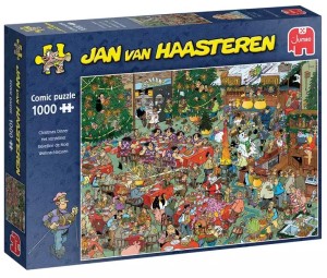 Jan van Haasteren: Het Kerstdiner (1000) kerstpuzzel