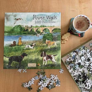 Alex Clark: River Walk (1000) vierkante puzzel