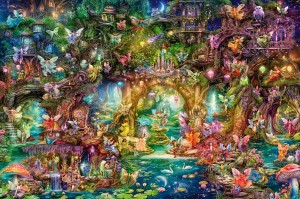 Ravensburger: The Hidden World of Fairies (4000) fantasypuzzel