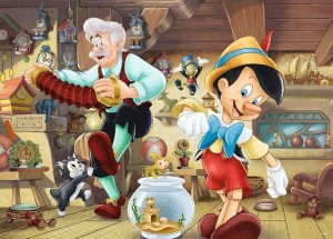 Ravensburger: Disney Pinocchio (1000) disneypuzzel