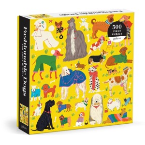 Galison: Fashionable Dogs (500) hondenpuzzel