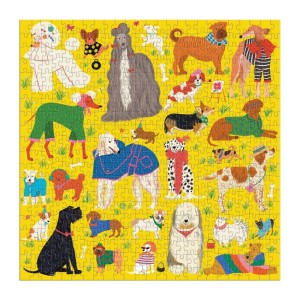 Galison: Fashionable Dogs (500) hondenpuzzel