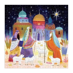 Galison: Journey of Three Kings (500) kerstpuzzel