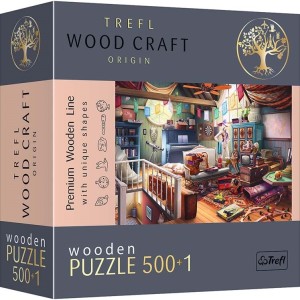 Trefl: Wood Craft - Treasures in the Attic (500) houten legpuzzel