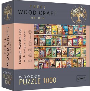 Trefl: Wood Craft - World Travel Guides (1000) houten puzzel